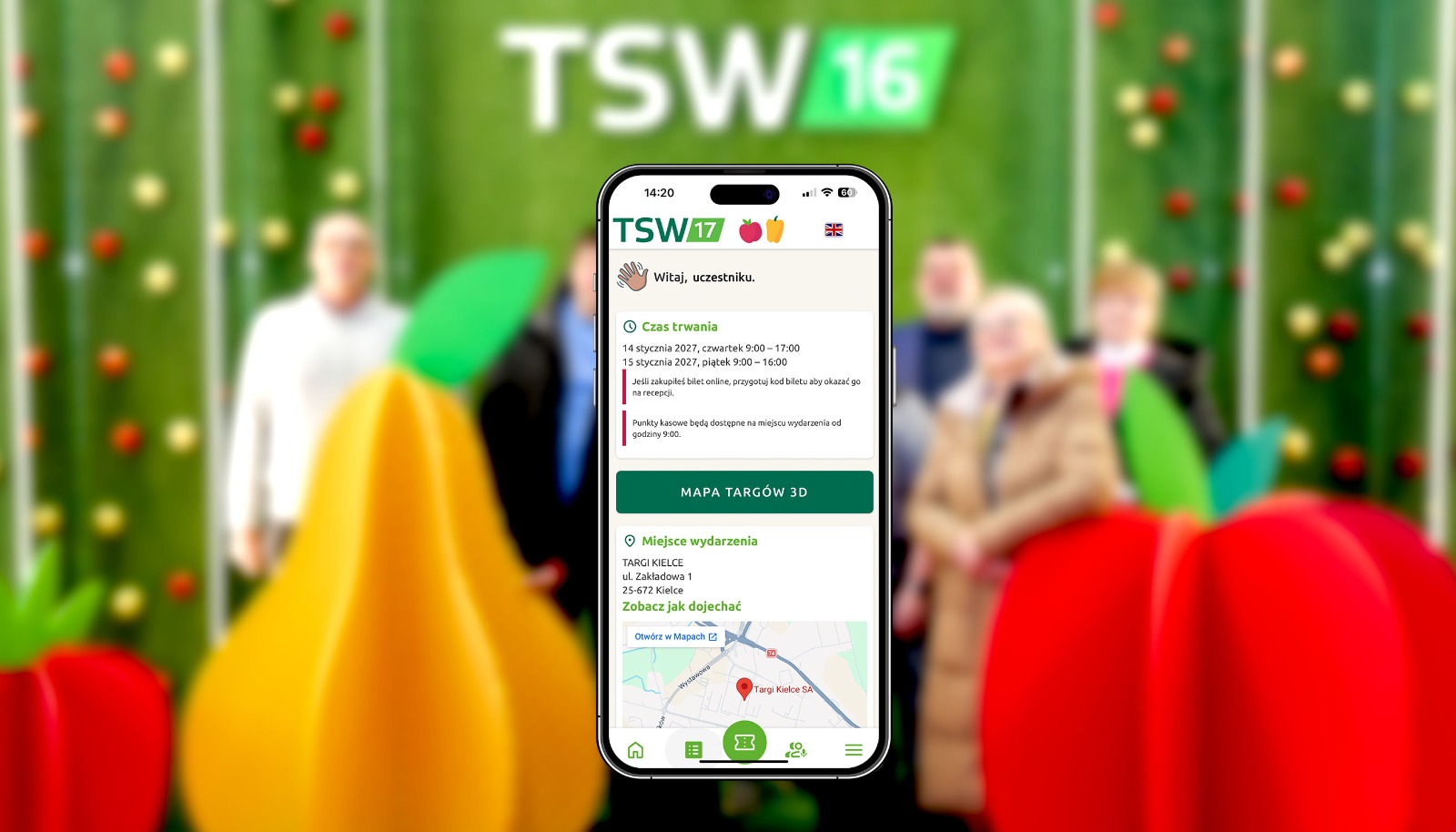 Aplikacja TSW – wygodne narzędzie dla uczestników targów